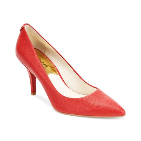 red michael kors pumps|michael kors women pumps.